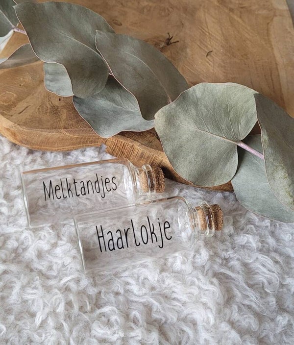 Bewaarbuisjes | haarlokjes & melktandjes 30ml
