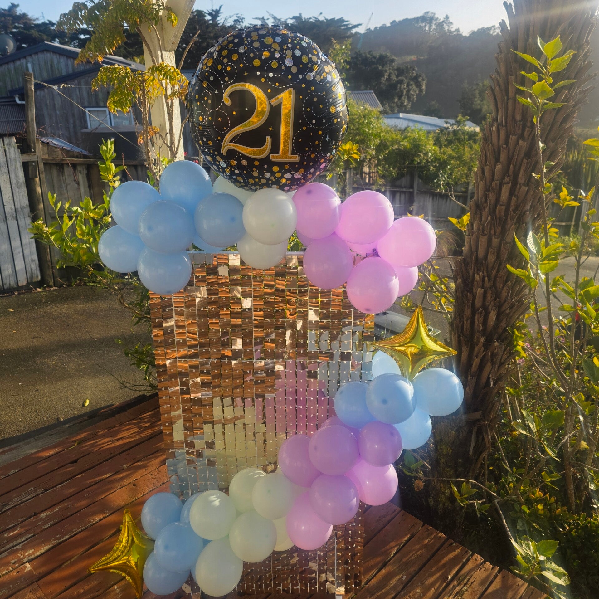 Baby Shimmer with Balloons