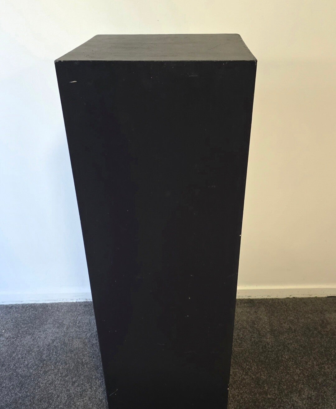Black Square wooden Plinth