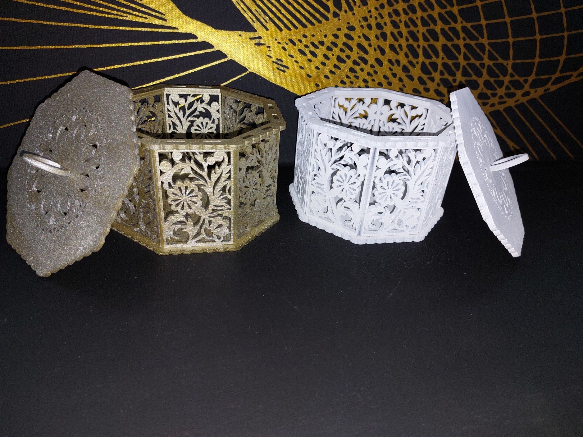 Lichtdoosje / decoratief snuitserdoosje