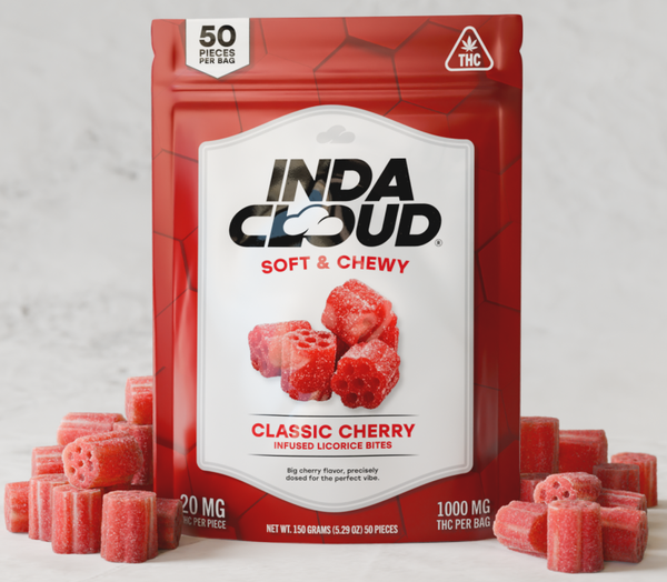 IndaCloud Classic Cherry Licorice Bites