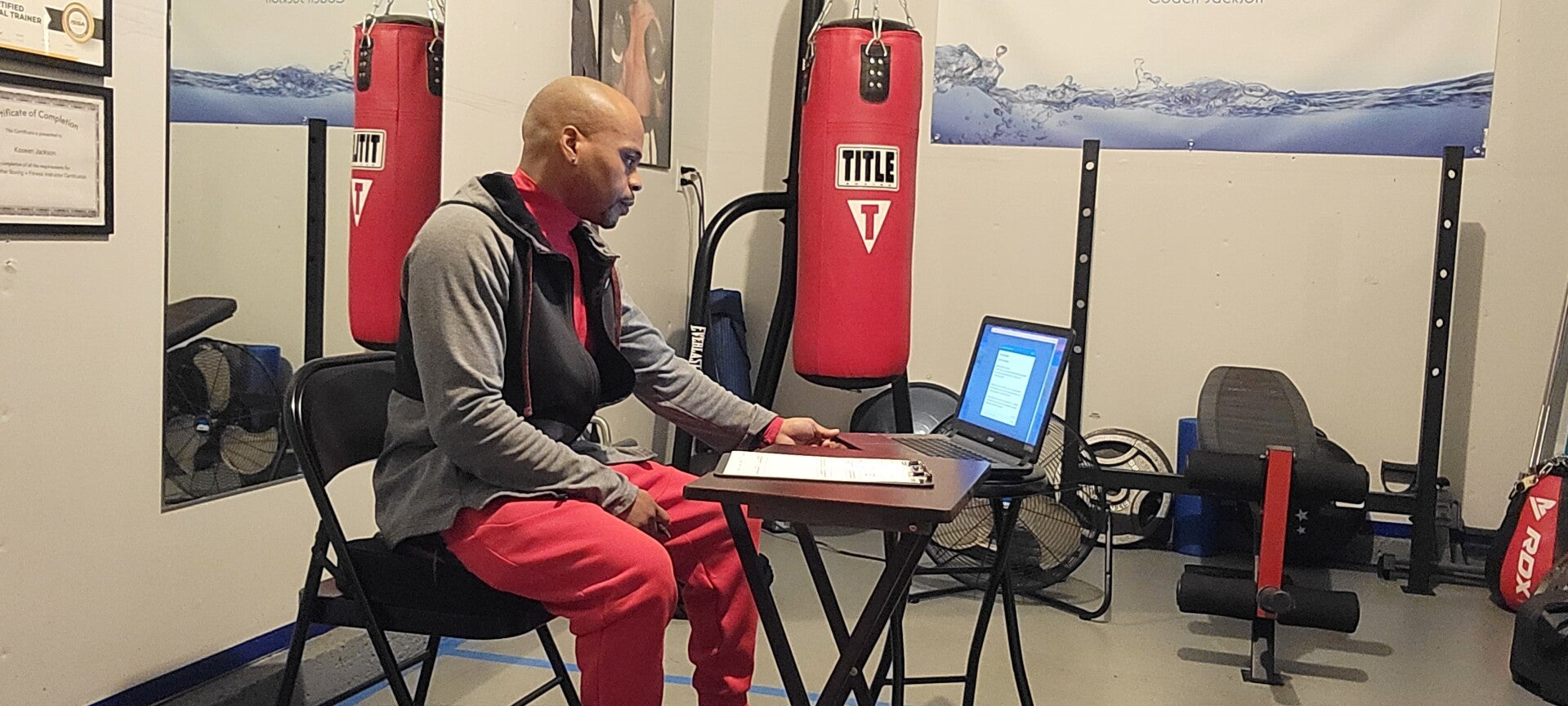 Coach Jackson at Redemption Fitness & Wellness