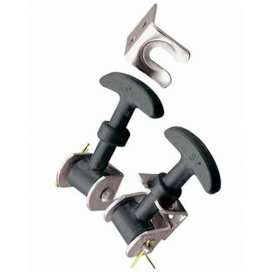 COMPETITION RUBBER BONNET/BOOT HOOK KITS SMALL