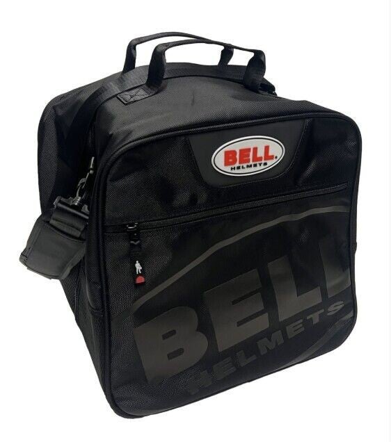 BELL HELMET & HANS BAG BLACK QUILTED