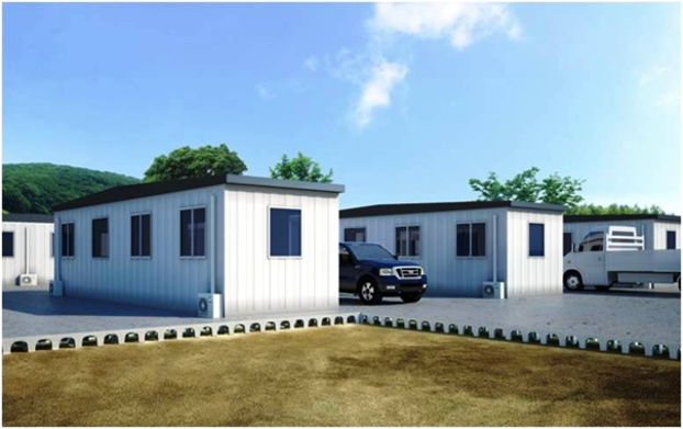 Structures sur coffrage perdu.  