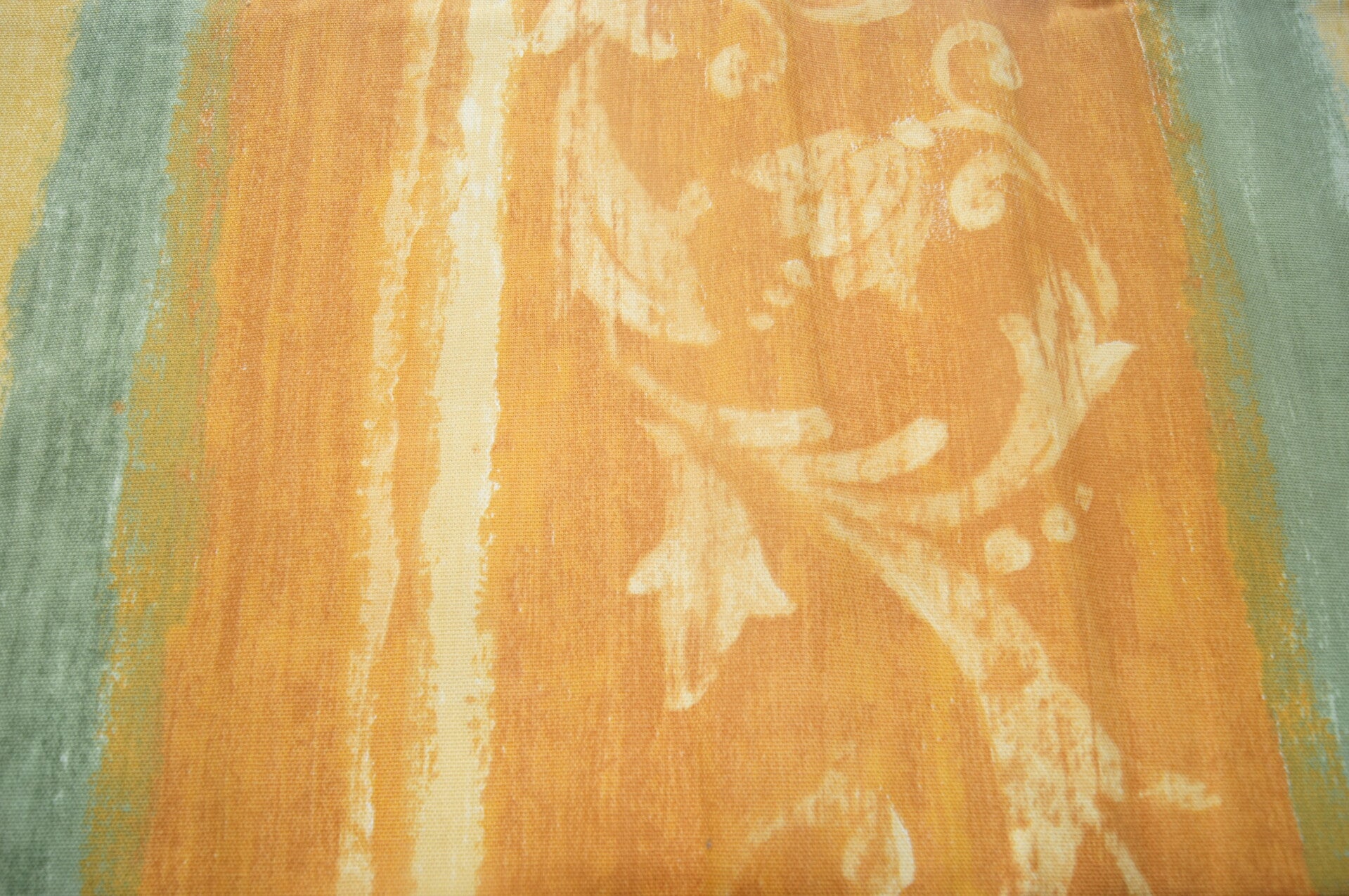 Coupon tissu d'ameublement coton de la marque Essef , motif Orphée