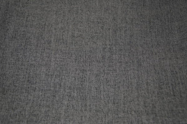 Coupon tissu ameublement polyester marron gris