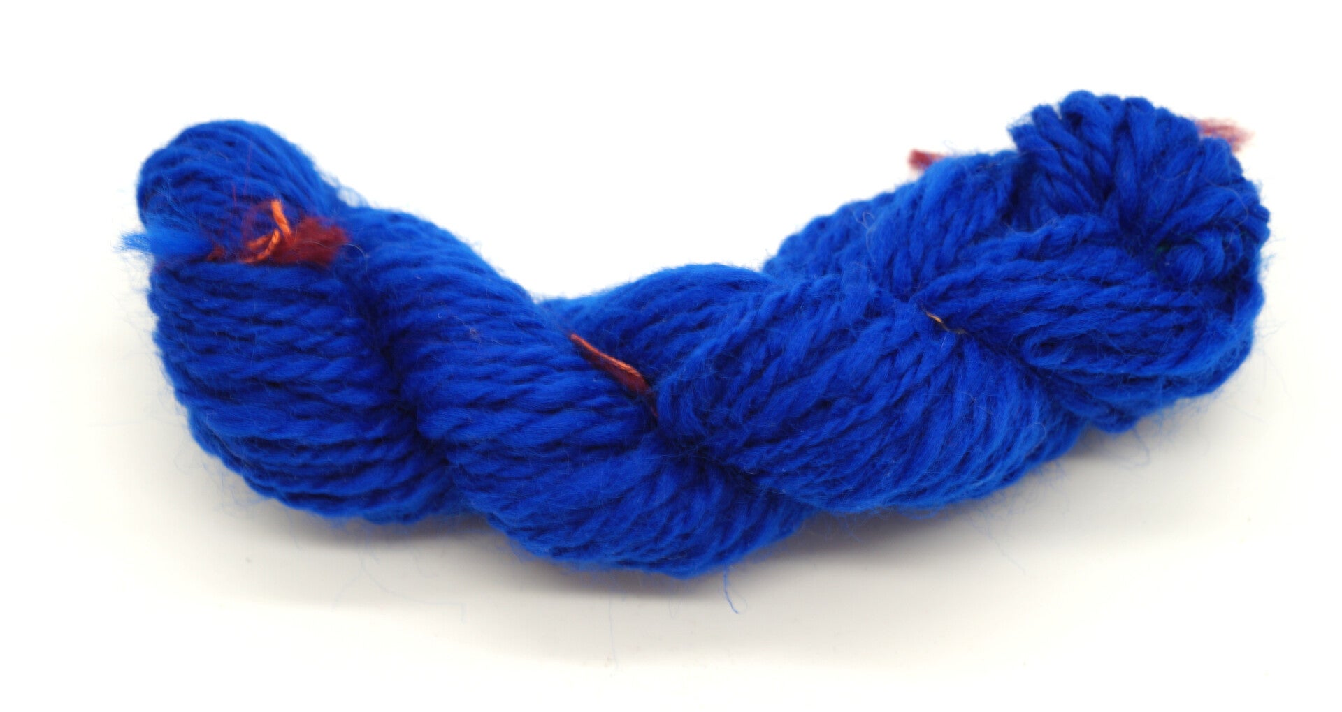 Échantillon / Mini Écheveau Créatif – Bleu Roi Éclatant (100% Vegan)