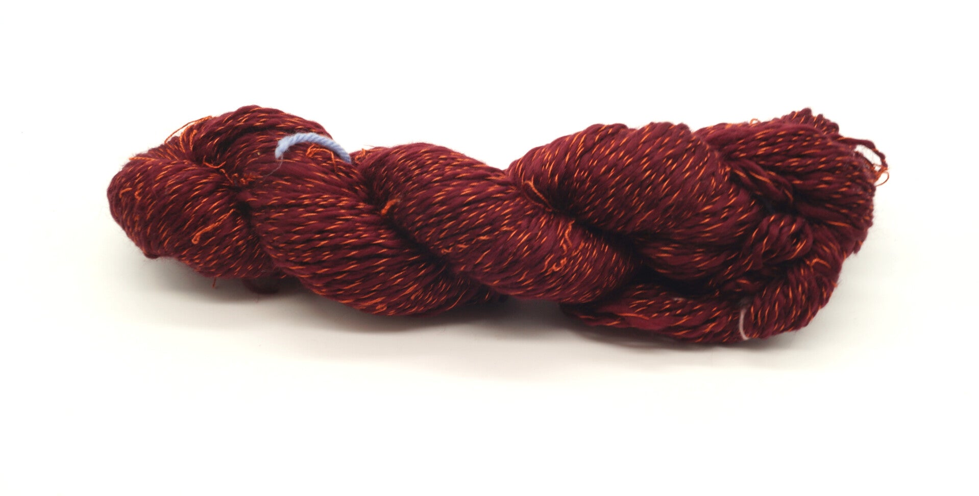 Écheveau Filé Main Acétate & Coton – Terracotta / Rouille – 100g / 300m  [DÉCLASSÉ]