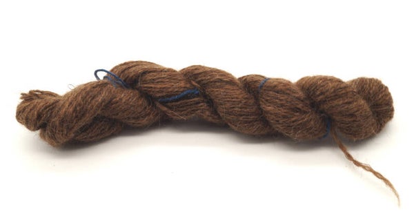 Laine Islandaise Filée Main – Marron Chocolat Naturel (Catégorie Sport)