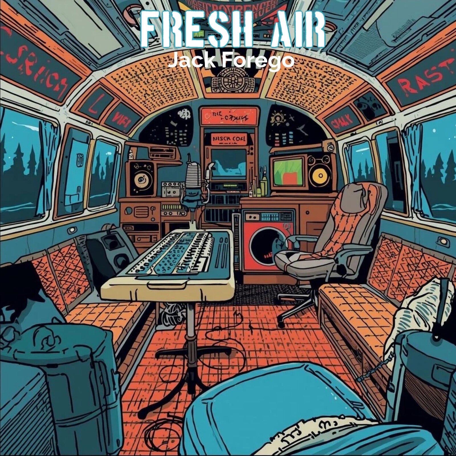 Caravan Lives - FRESH AIR - Jack Forego - Lyrics