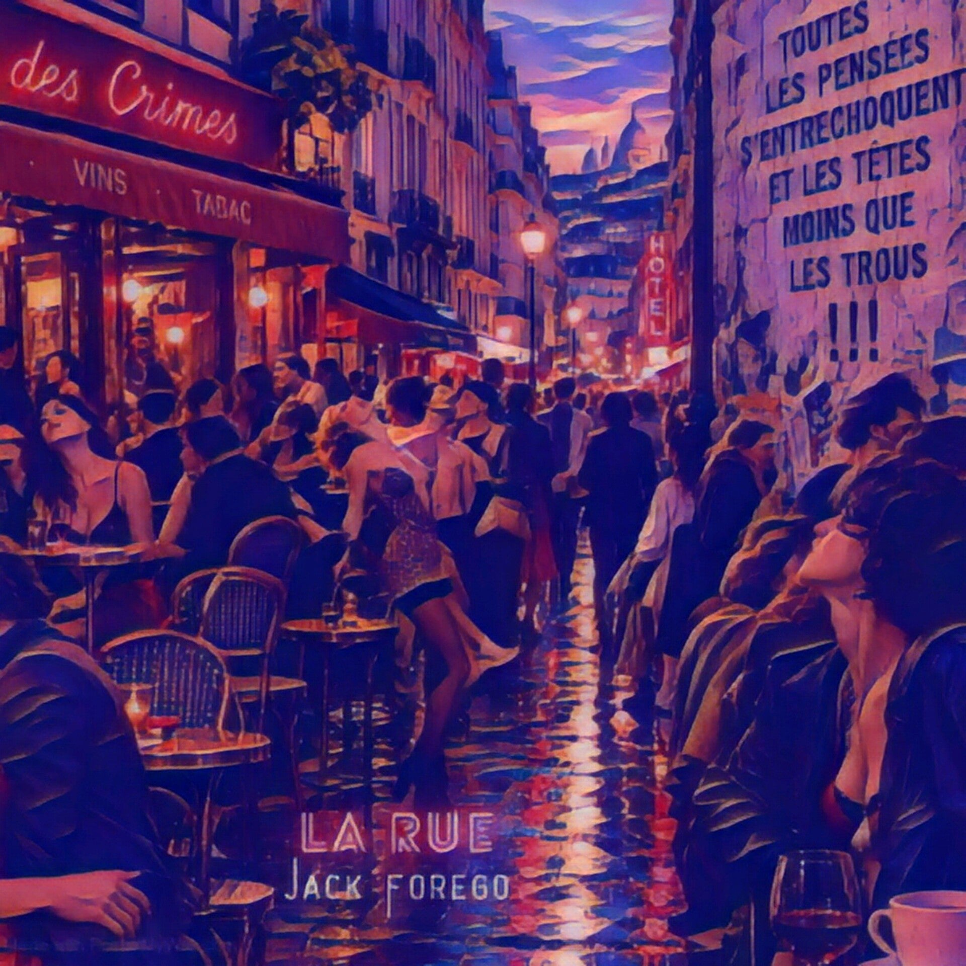 The caravan lives - LA RUE - Lyrics