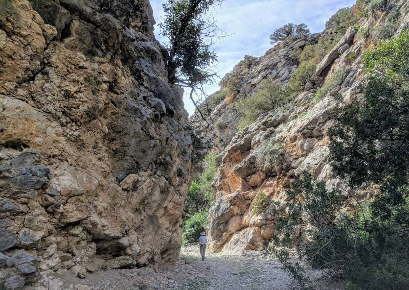 Anidri - kloof - wandelen - Kreta