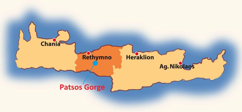 Patsos Schlucht - wandern - Kreta