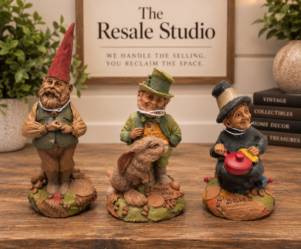 Tom Clark Cairn Studio Figurines – Friendly, March Hare & Bella | Set of 3