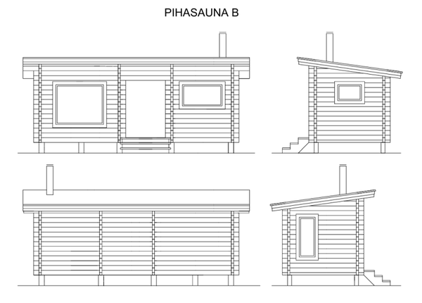 Hirsisauna B