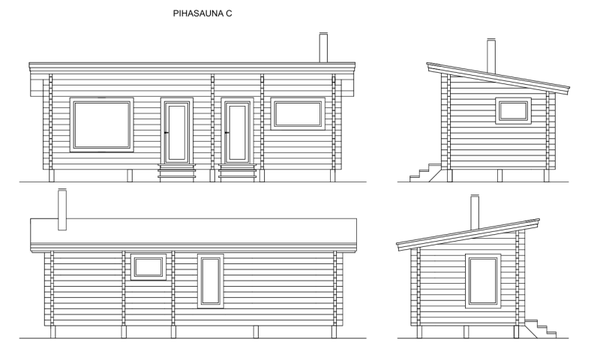 Hirsisauna C