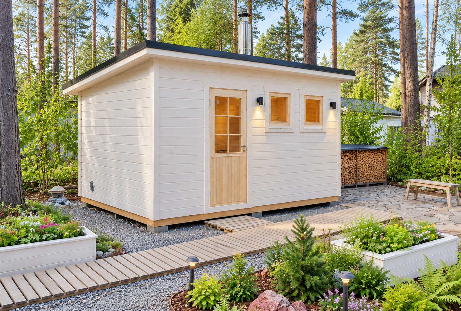 9,0 m² · KUNNONSAUNA SOPU