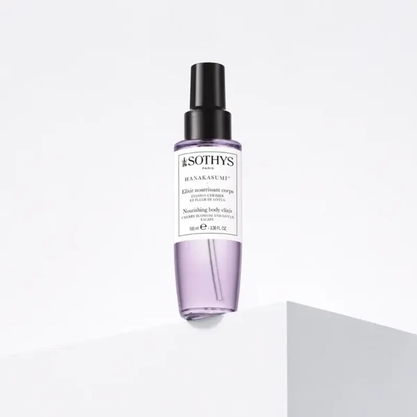Hanakasumi - Elixir nourrissant corps, fleur de cerisier et lotus - 100 ml