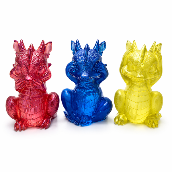 See No Evil, Speak No Evil, Hear No Evil Dragon Set