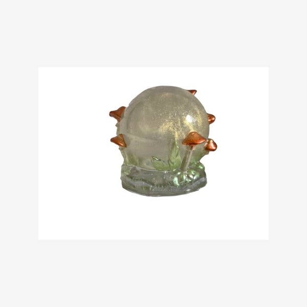 Enchanted Mushroom Grove Resin Dome | Fantasy Forest Decor | Hand-Poured Resin Display Piece | Whimsical Woodland Decor | Unique Gift