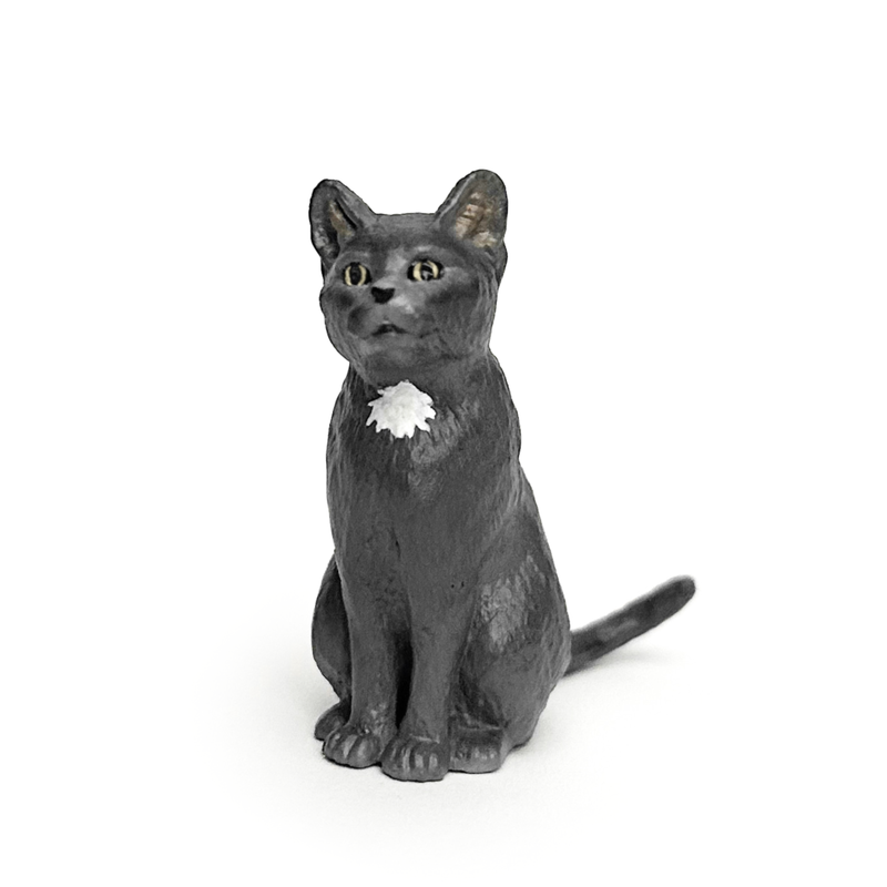 Jouw kat als miniatuur | Schleich repaint in opdracht met de hand geschilderd door Paardendiorama | origineel en persoonlijk cadeau voor dierenvrienden en een bijzonder aandenken