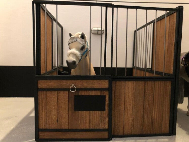 @manege_chardon_tack_shop kocht een stal diorama