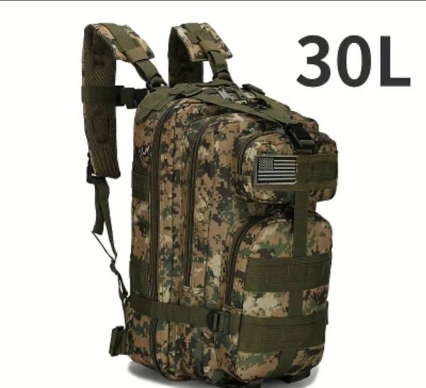 Robuuste 30L Camouflage Rugzak voor Outdoor & Survival