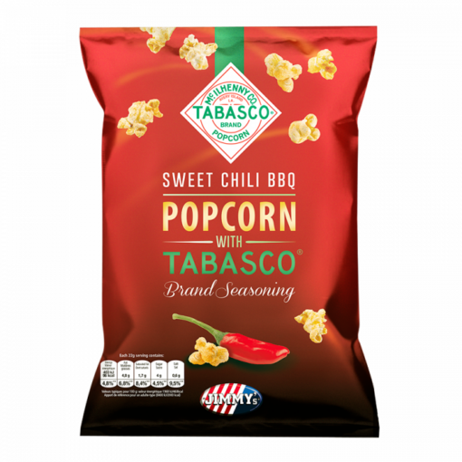 Jimmy’s Popcorn Tabasco Rood 8 stuks