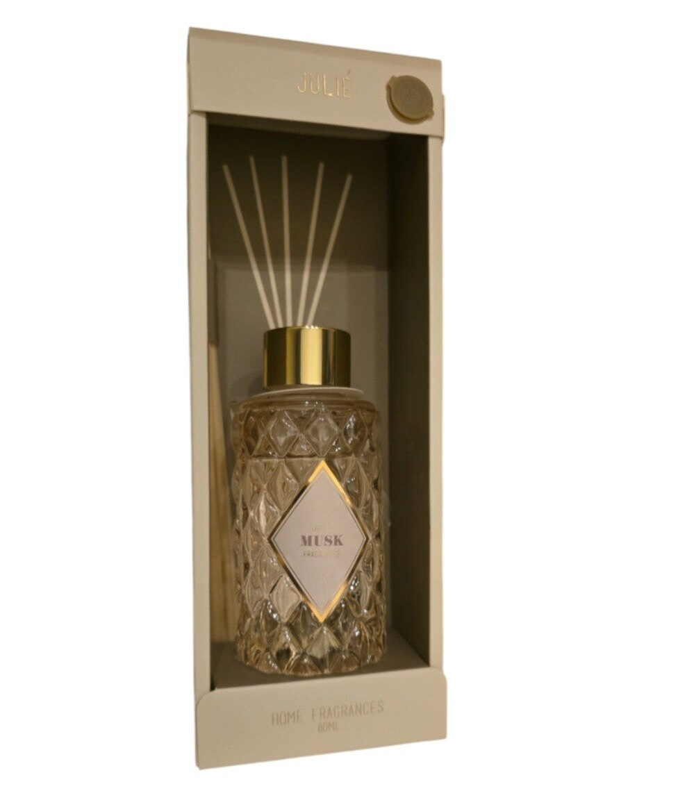 Home Fragrances Geurstokjes 80ml – Musk | Luxe Geur voor een Elegante Sfeer