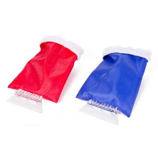 IJskrabber met Handschoen Rood Of Blauw