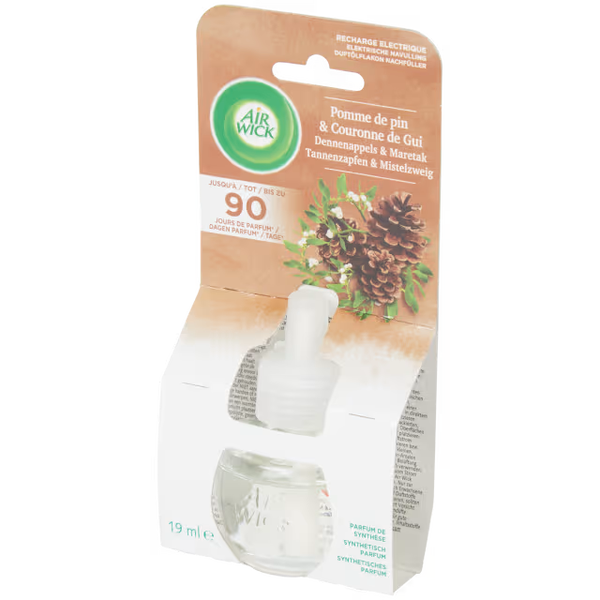 Air Wick elektrische navulling Dennenappels & Maretak 19 ml