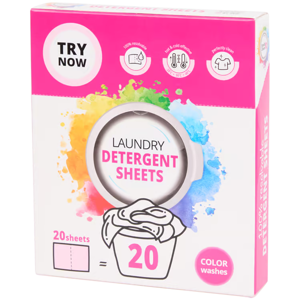 Wasmiddeldoekjes Color 20 stuks