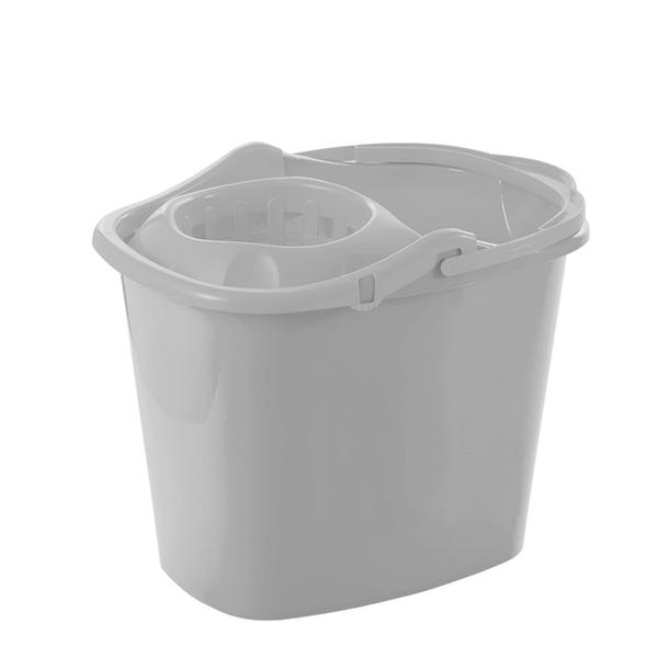 Clean Home Dweilemmer 15L Grijs