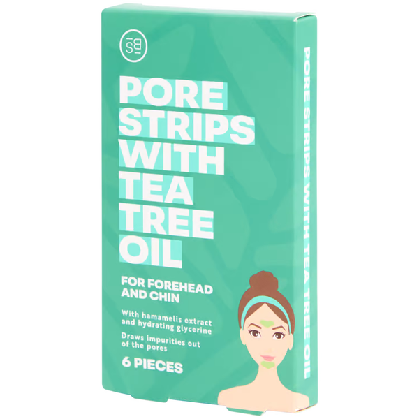 Skin Bliss poriënstrips Tea tree olie 6 stuks