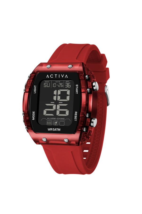 Activa Digital ACW8108-003 Heren Quartz Horloge - 45 mm