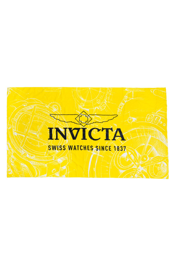 Invicta Strandhanddoek - Geel XL