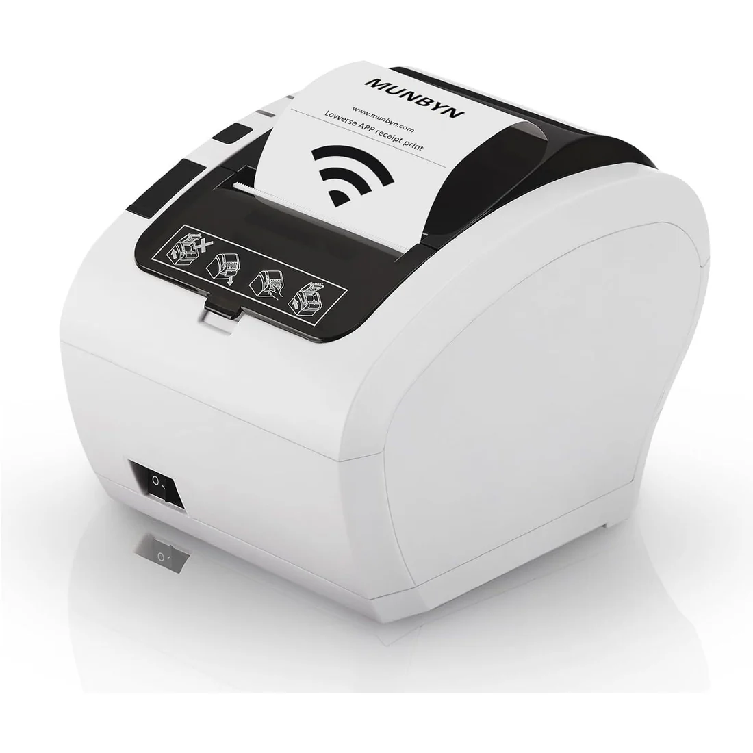 MUNBYN Wireless Thermal Printer Bonprinter 80mm - WiFi & USB + Ethernet Bonprinter