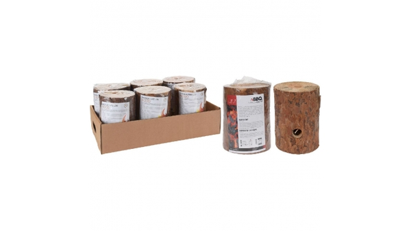 BBQ Zweedse fakkel van 20 x 15 cm. De brandtijd is 1,5 tot 2 uur brandtijd.