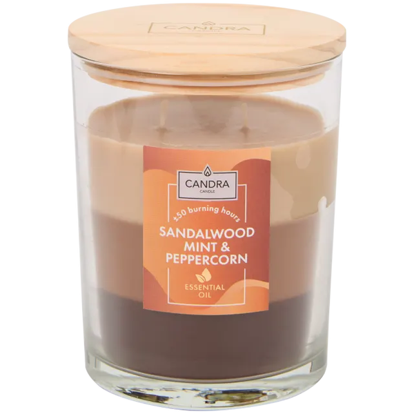 Candra geurkaars in glas Ø 10 x 13,5 cm | diverse varianten