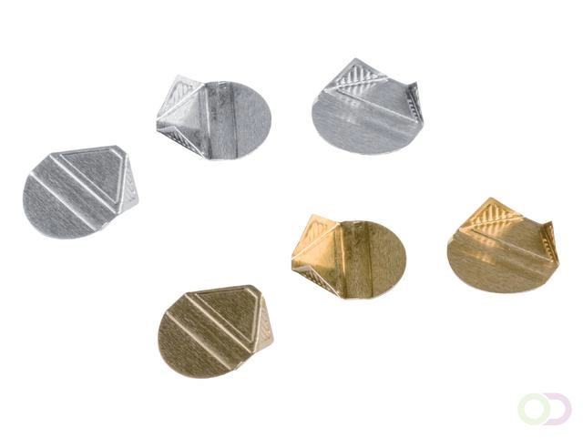 Gouden Hoekclips – Quantore (100 stuks)