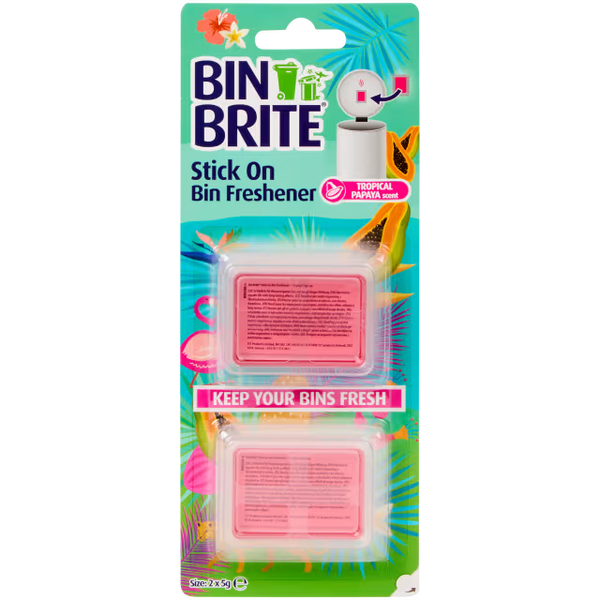Bin Brite vuilnisbakverfrisser 2 stuks | diverse geuren