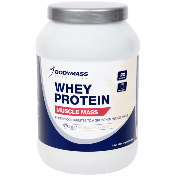Bodymass whey protein Vanille 670 gram