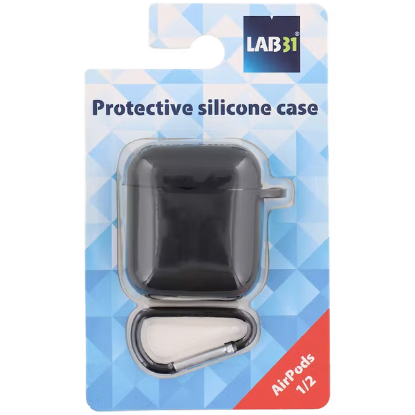 Lab31 beschermhoes AirPods 2 - Zwart