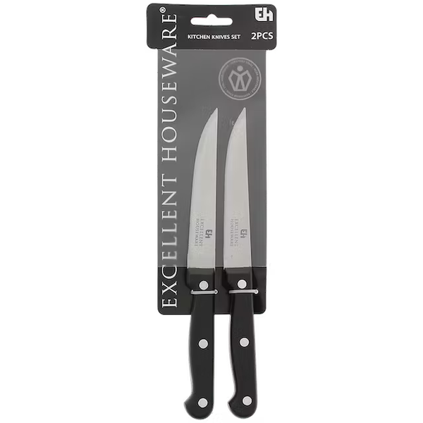 Excellent Houseware keukenmes 2 stuks