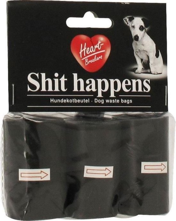 Set van 3 vullingen van 15 zakjes voor dispenser - voor honden