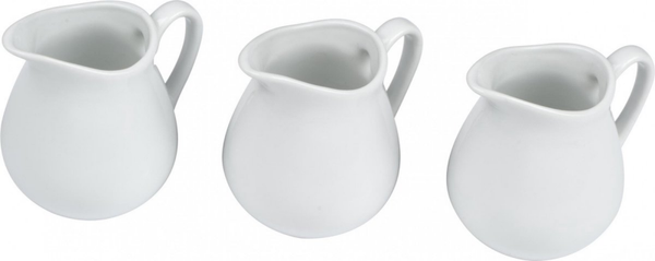 Alpina Melkkan 292 Ml Keramiek 8 Cm Wit 3 Stuks