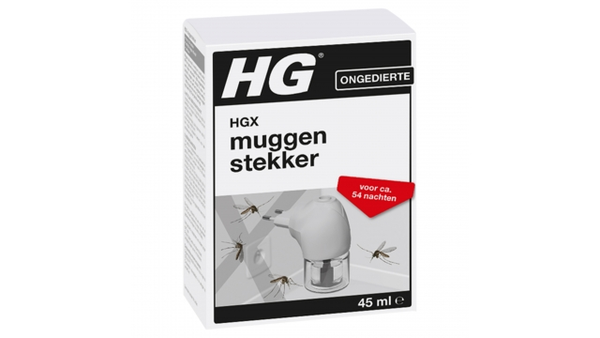 HG 15852N Muggenstekker Wit/Transparant