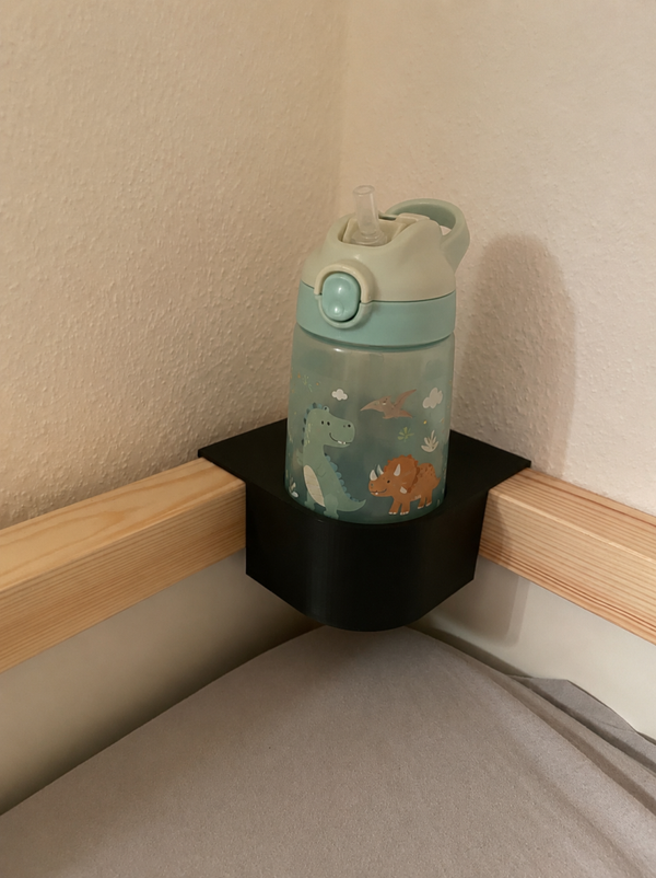 Ikea Kura Flaschenhalter/ Ablagefach mit 82mm loch