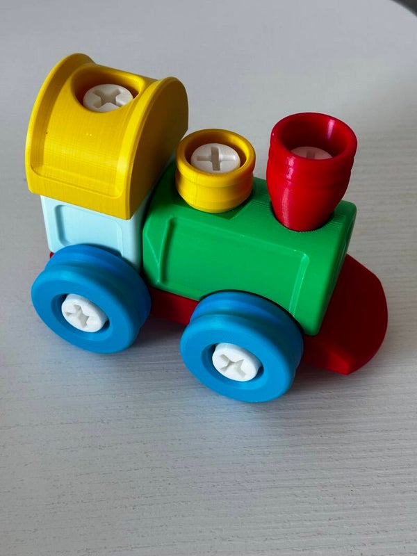 Lokomotiven/ Eisenbahn Bausatz für Kinder